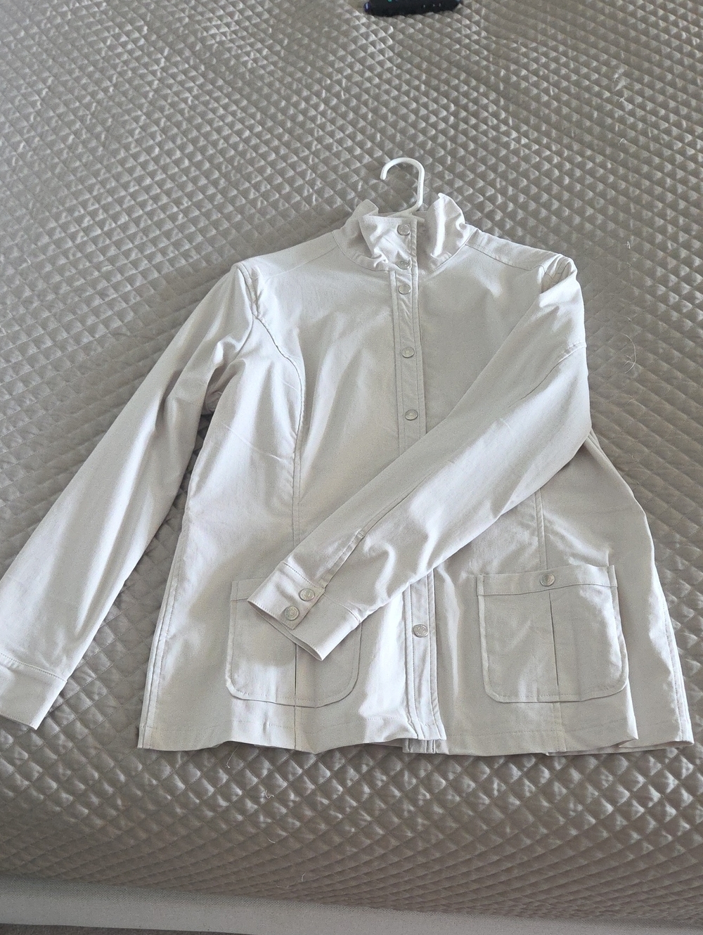 Anatomie Stone Utility Safari Jacket with Front Patch Pockets "Jane Saira" Style